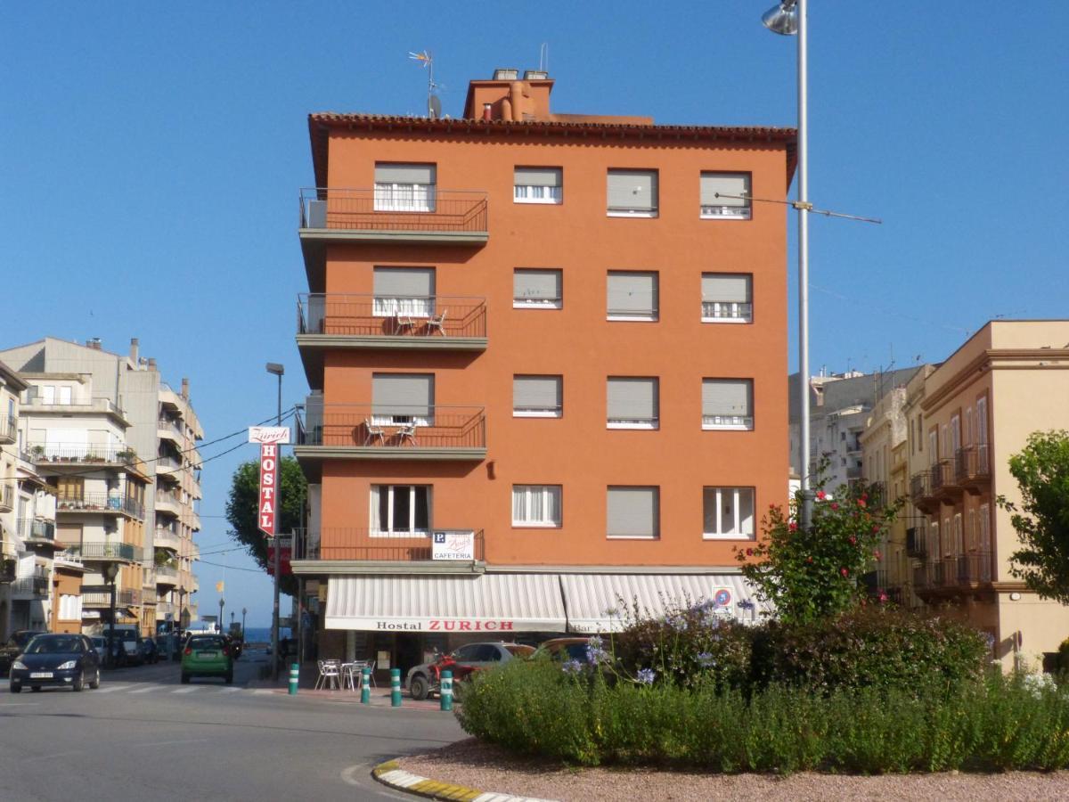 Hostal Zurich Sant Feliu de Guíxols Exterior foto